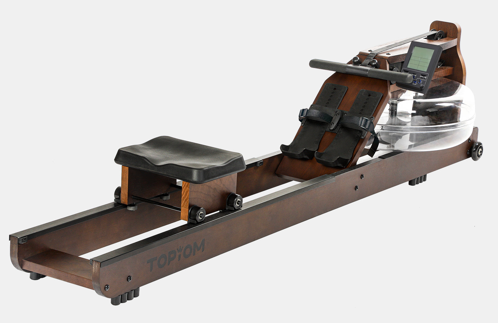 Topiom Rower | Bringing the rowing experience home | Dark Brown