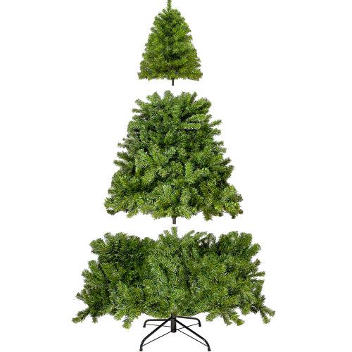 Artificial Fir Christmas Tree Holiday Decoration 350 LED Lights