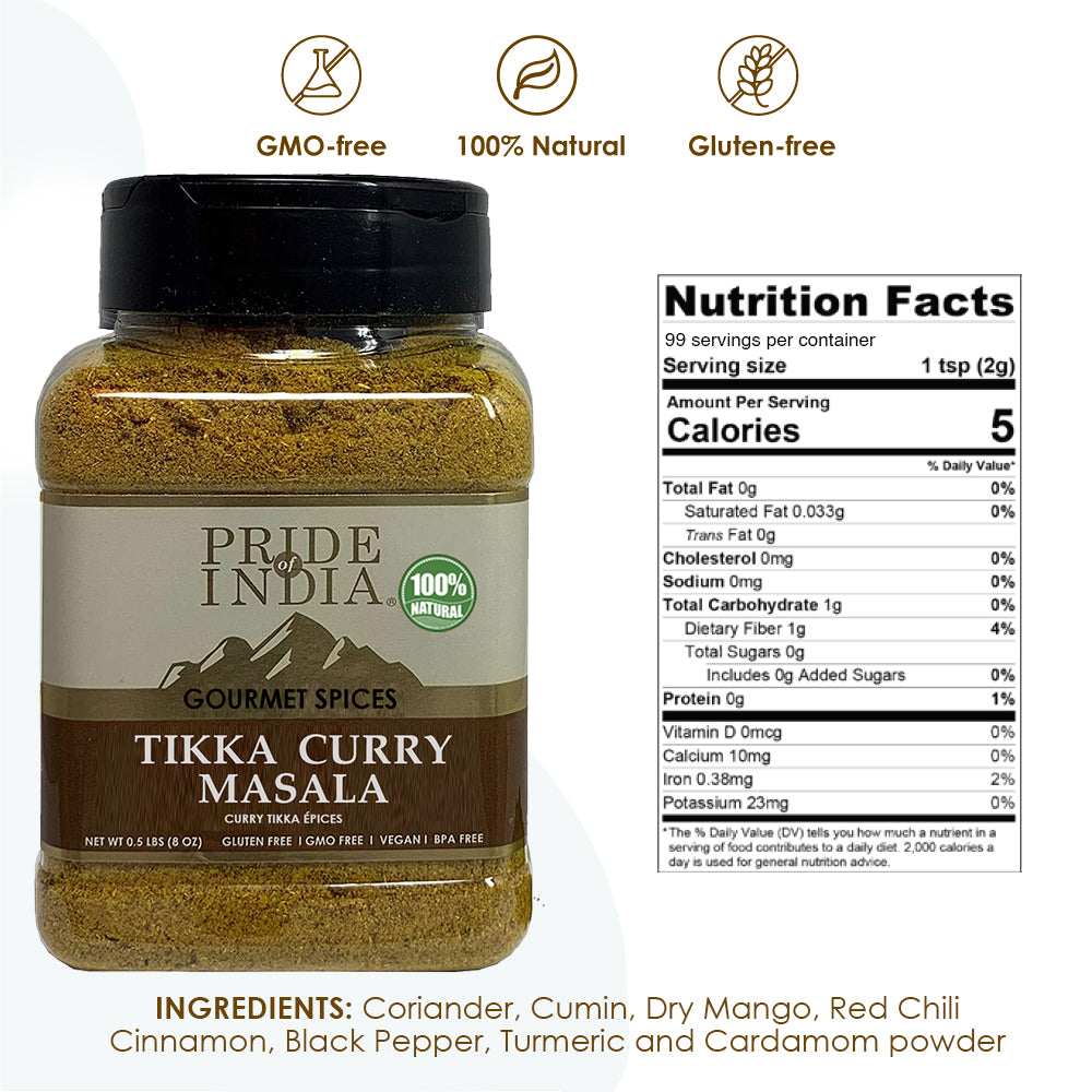 Indian Tikka Curry Masala Seasoning Spice - 8 oz