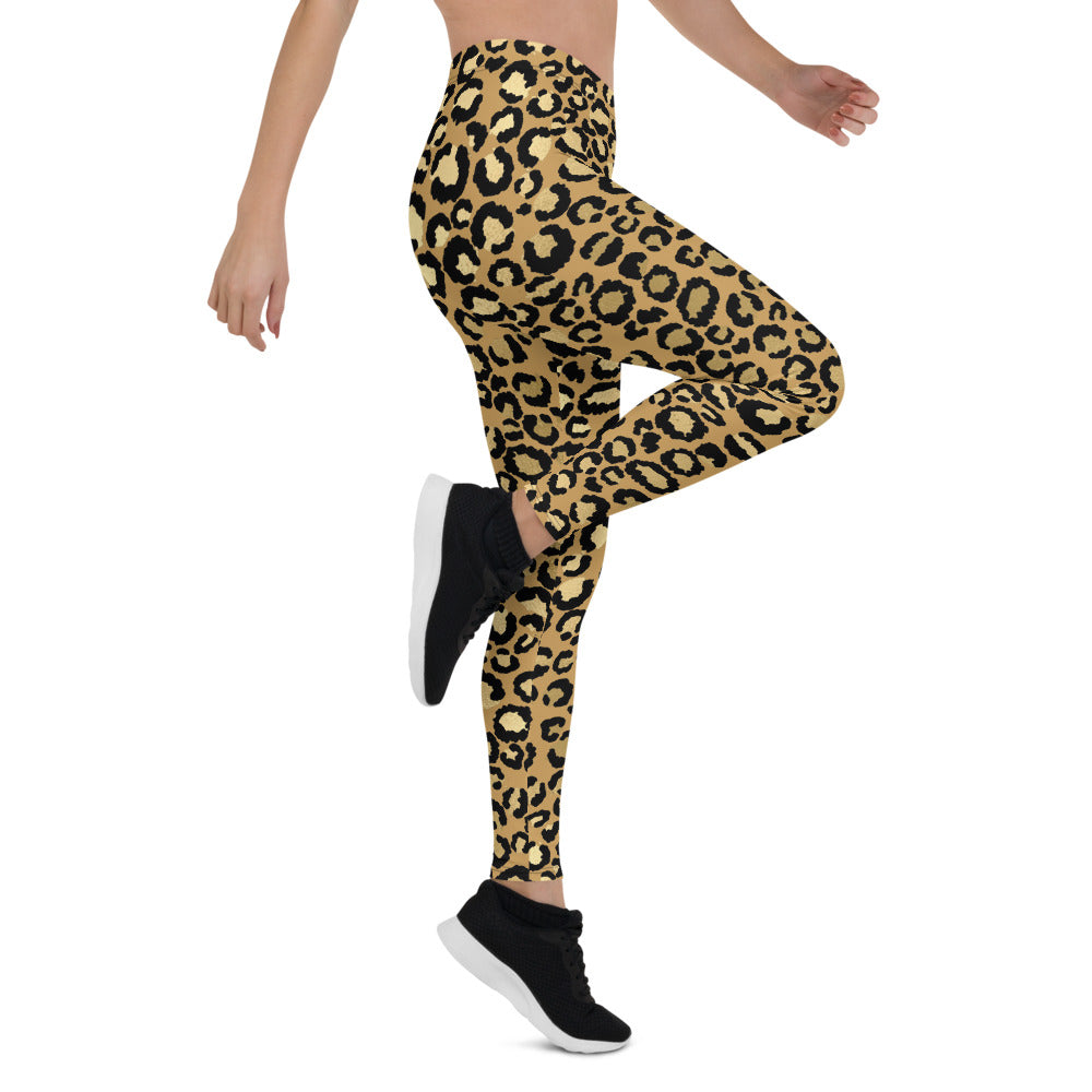 Leopard Print Leggings Seamless