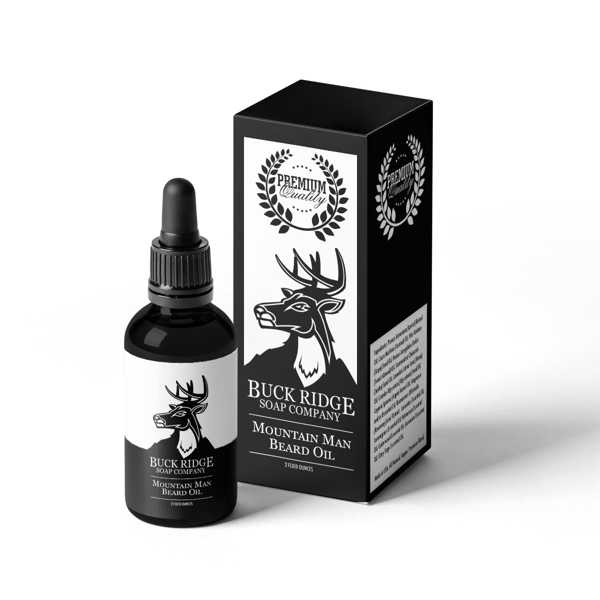 Buck Ridge Mountain Man Premium Beard Oil