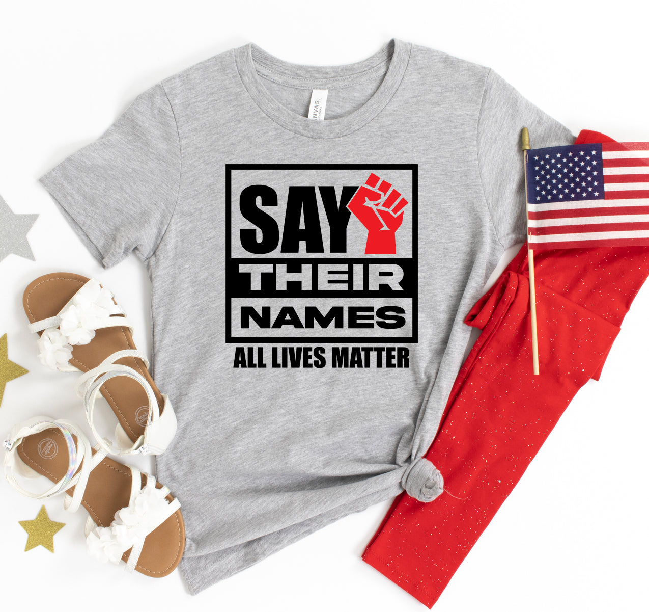 Say their names - All lives matter Tshirt | Agate