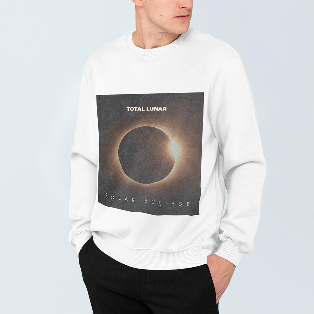 Mens Total Lunar Space Sweatshirt | Yellow Pandora