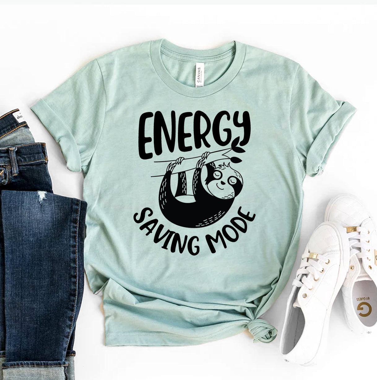 Energy Saving Mode T-shirt | Agate