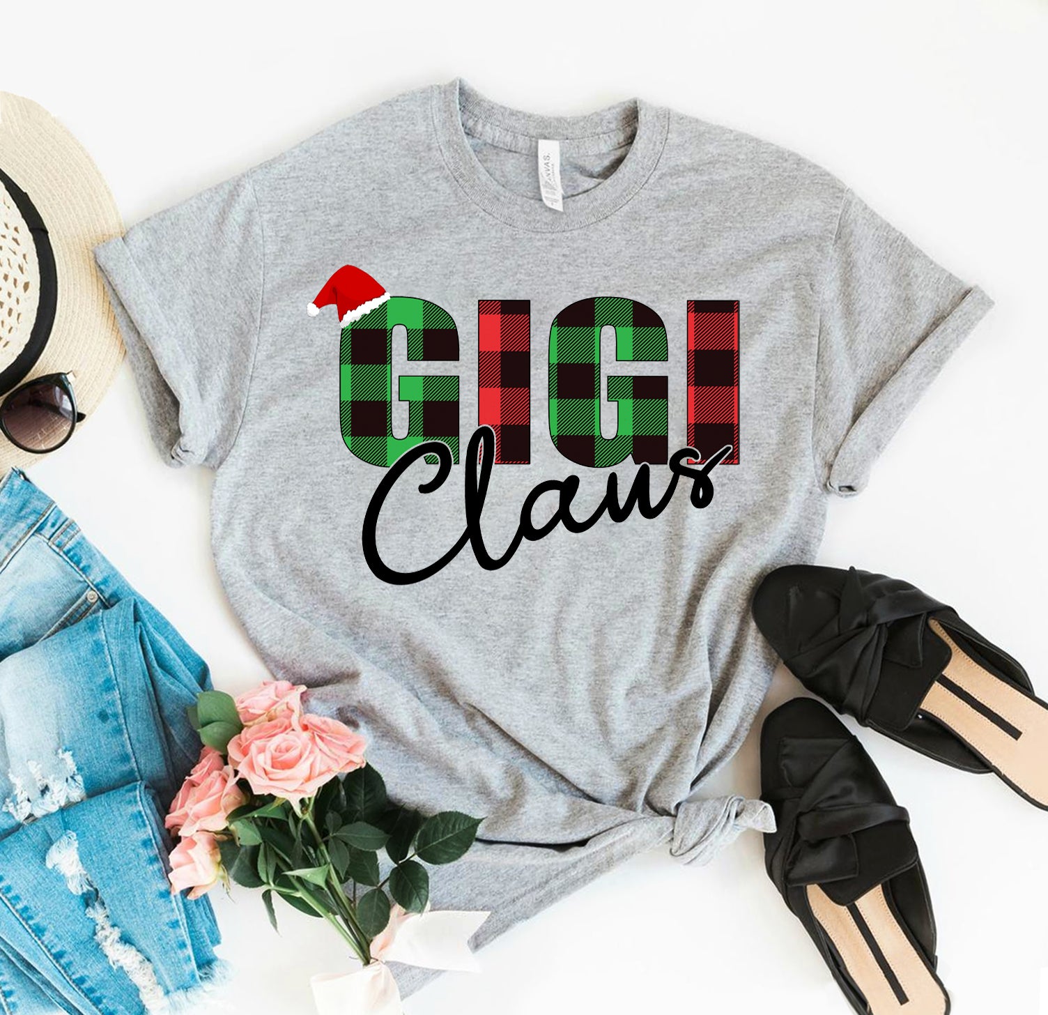 "Gigi Claus" Christmas T-shirt