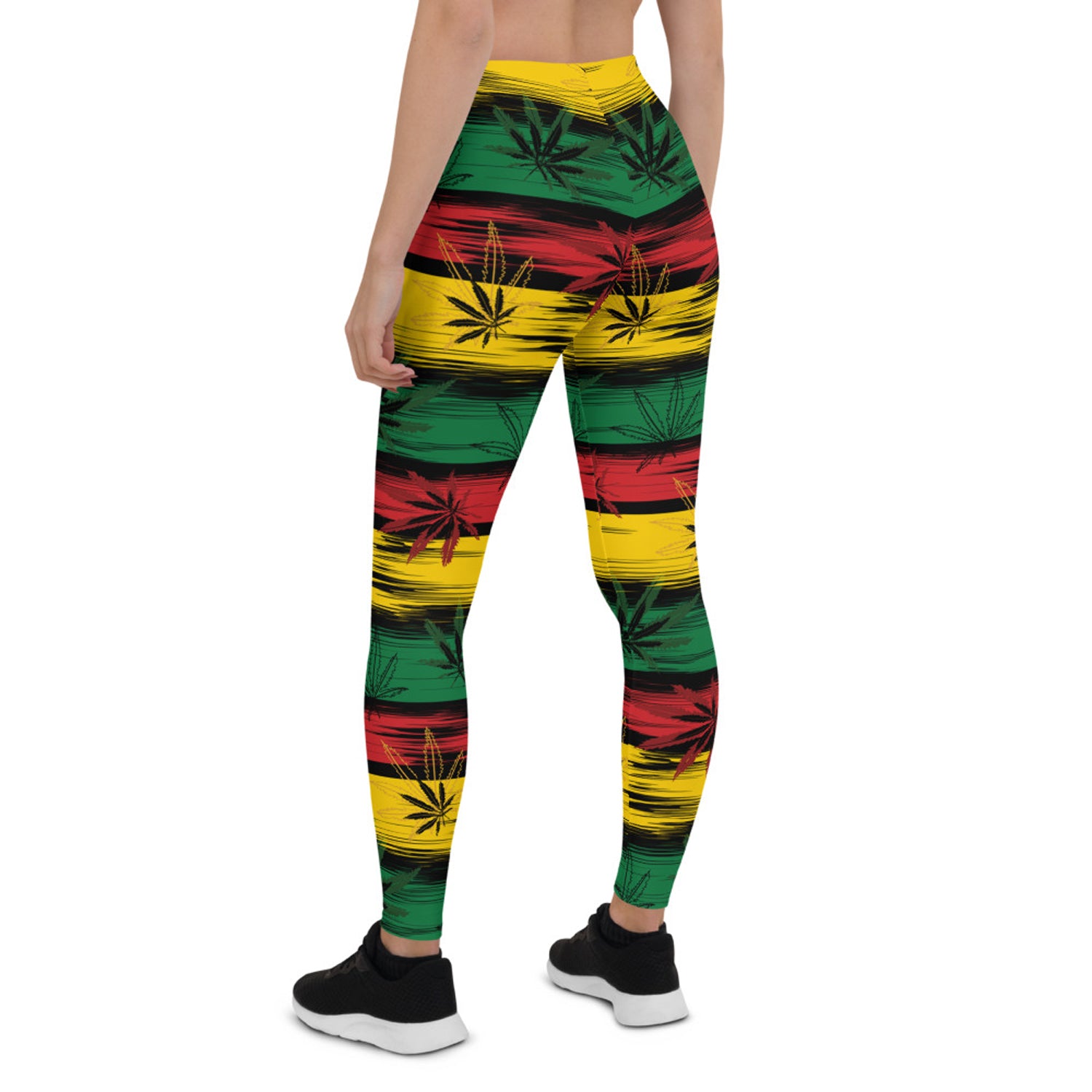 Womens Reggae and Cannabis Leggings