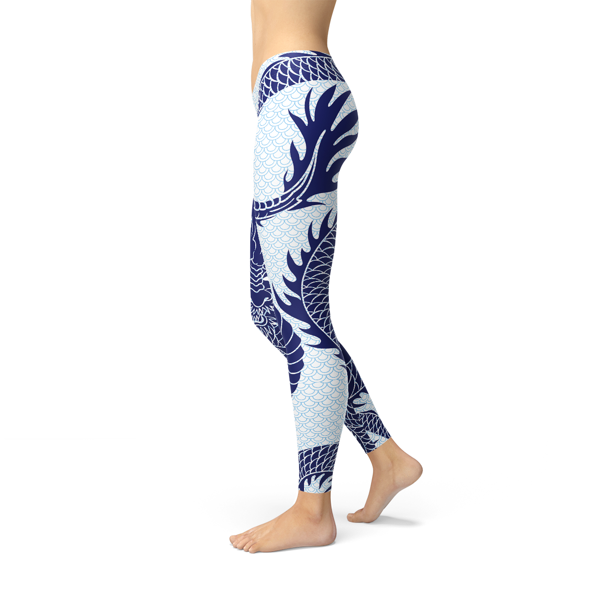 Womens Japanese Dragon Leggings