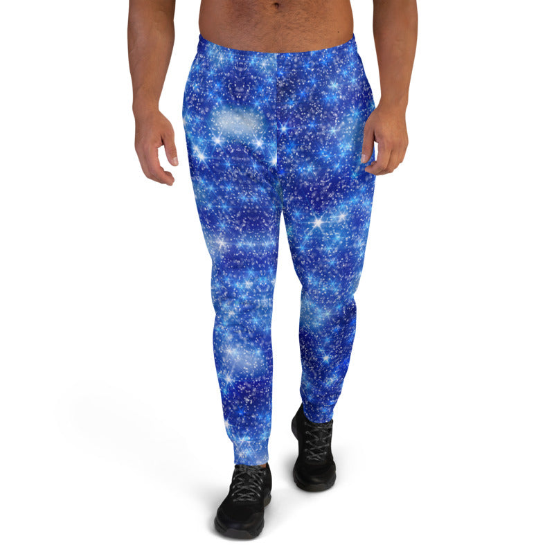 Men's Premium Blue Lights Joggers