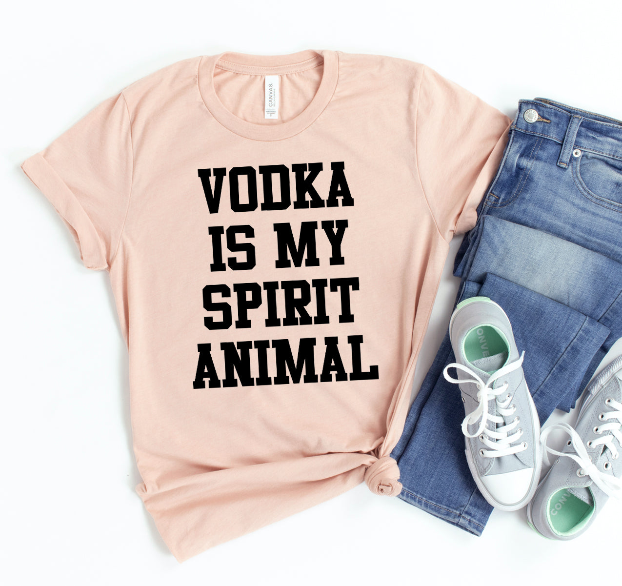 Vodka Is My Spirit Animal T-shirt