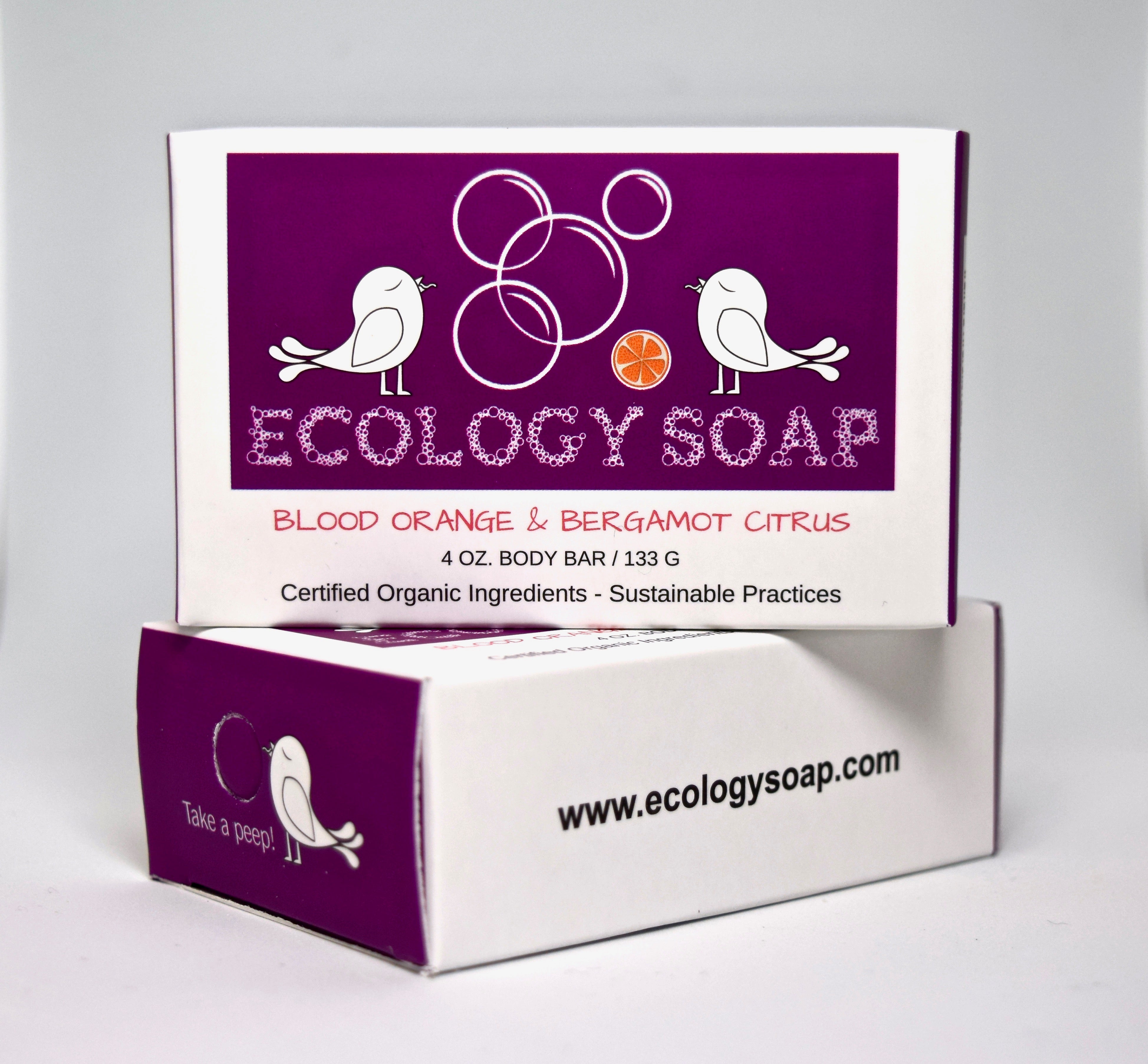 Ecology Soap Blood Orange and Bergamot Citrus Body Soap | Olive Perses