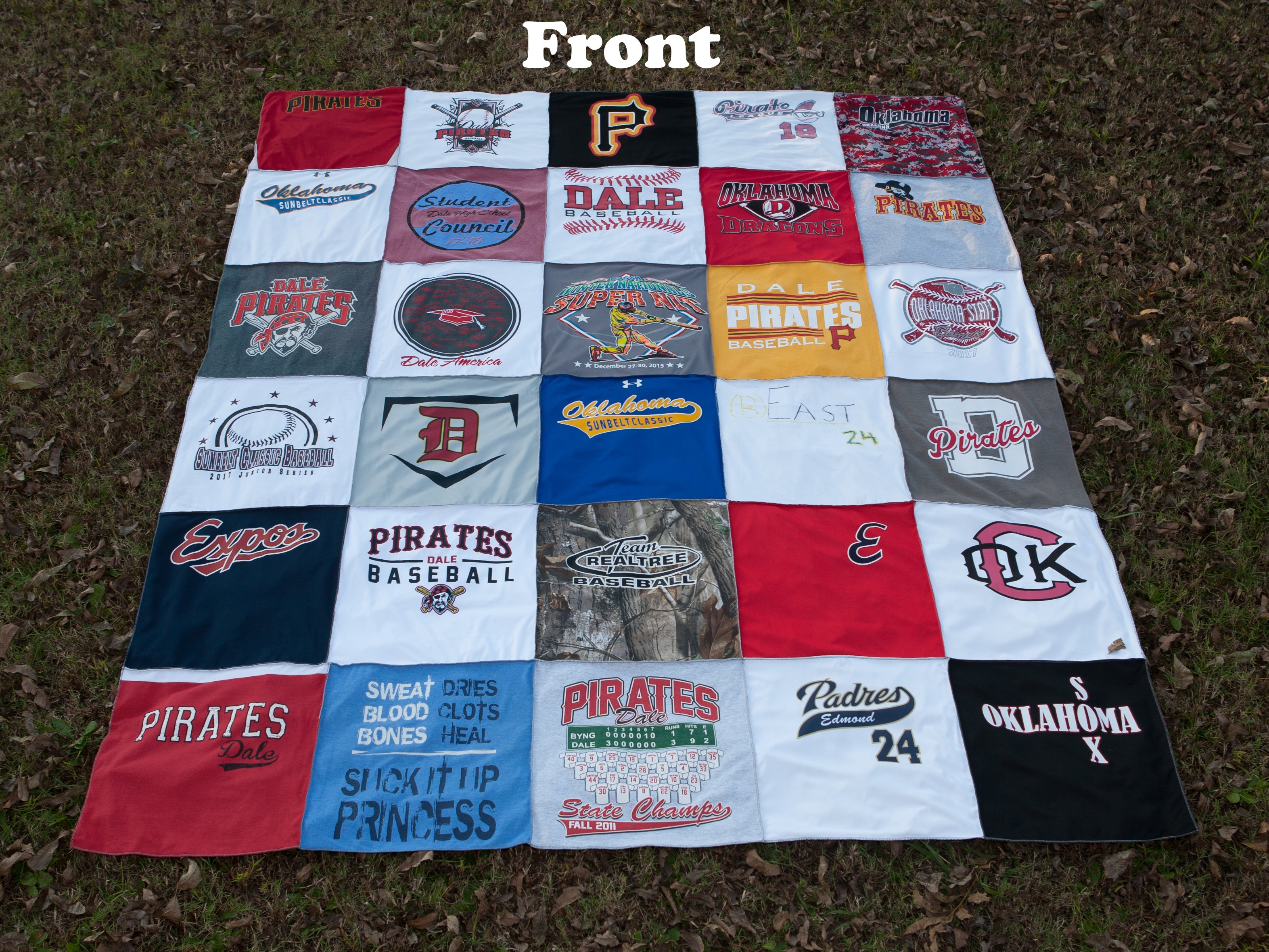 Custom T-shirt Quilt