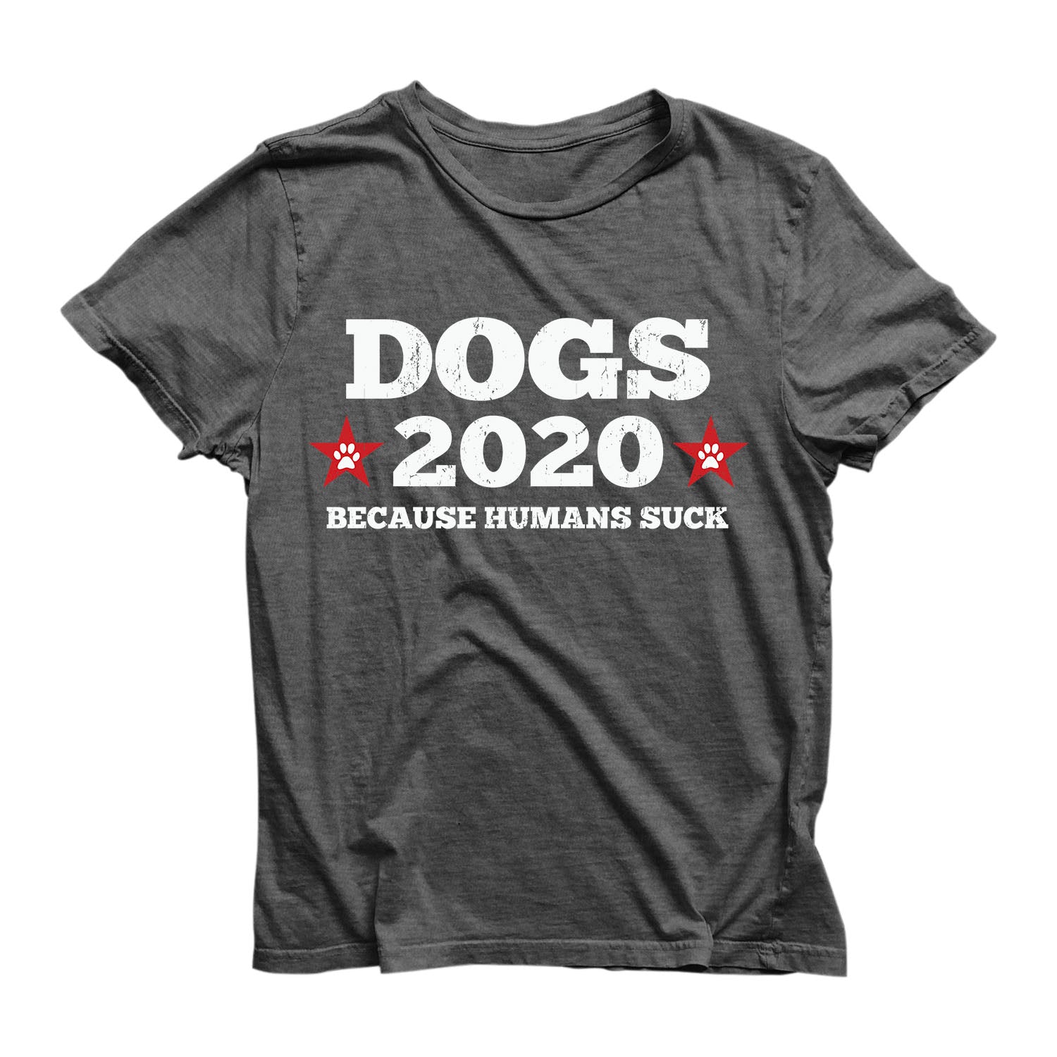 Eco Friendly Recycled Funny T-Shirt Dogs 2020