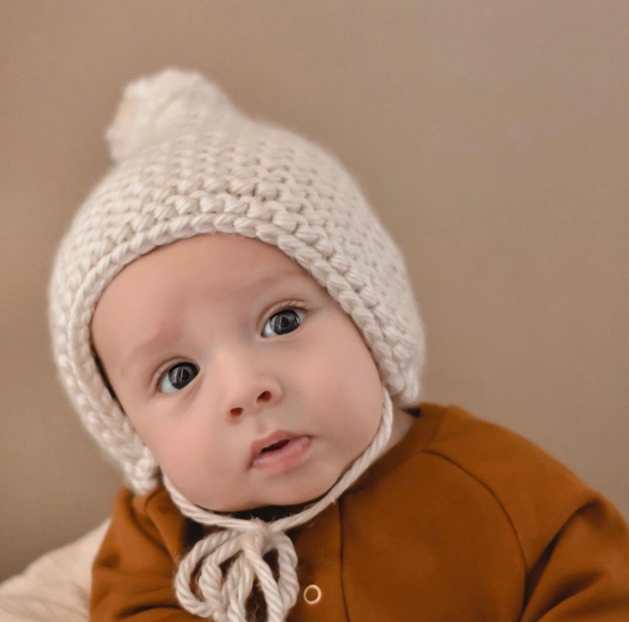 cream temperance bonnet