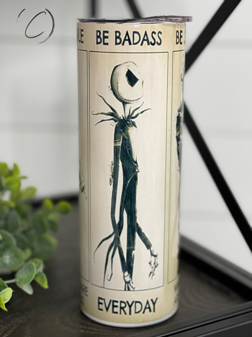 Tim Burton Creations 20oz Skinny Tumbler