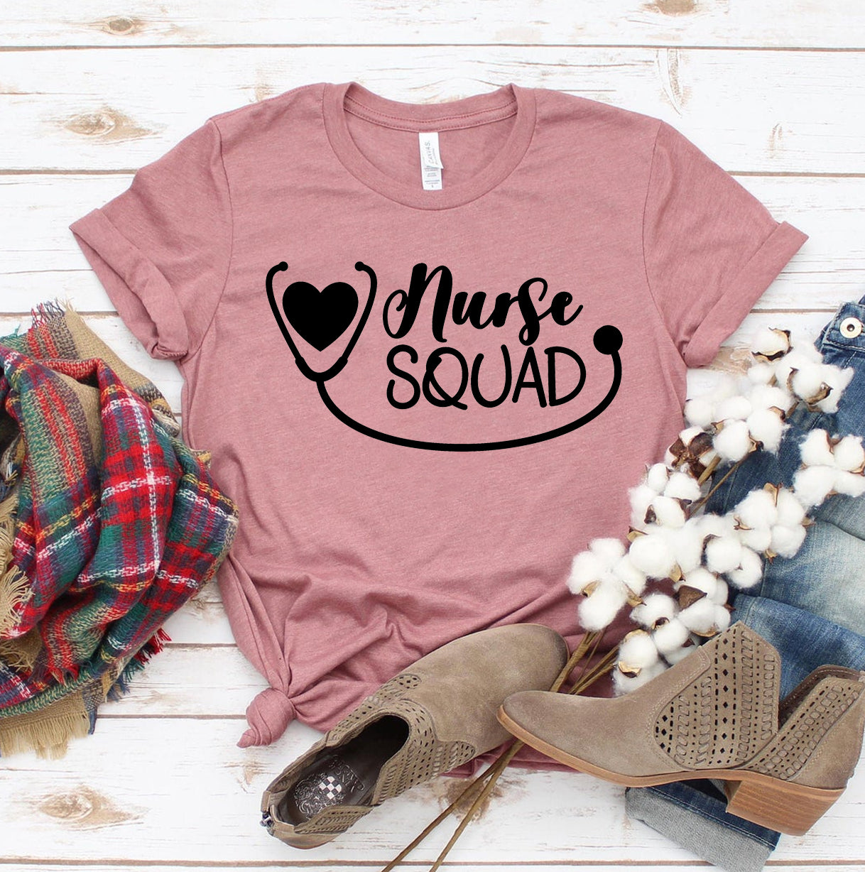 Nurse Squad T-shirt | Agate