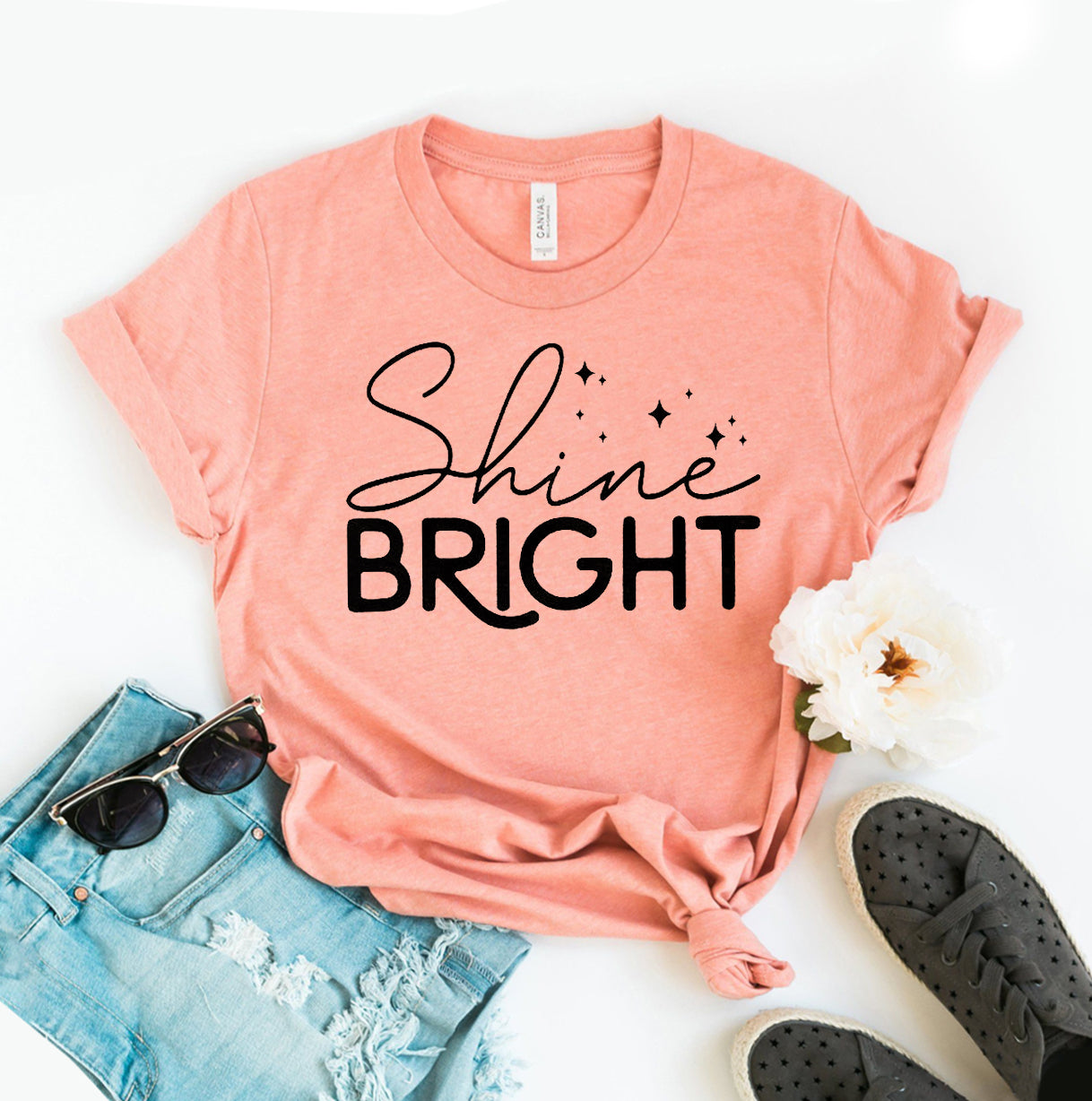 Shine Bright T-shirt | Agate