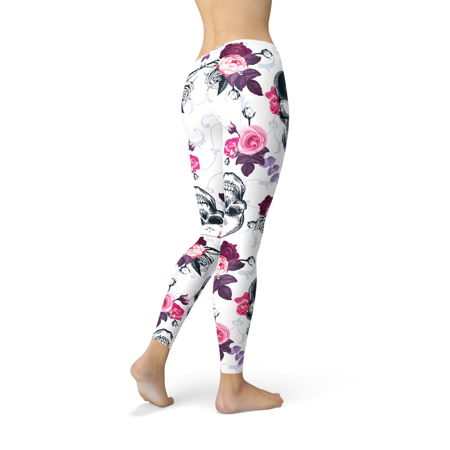 Womens Day Of The Dead Leggings