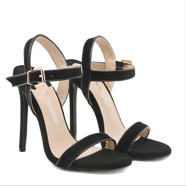 New High Heel Buckle Women Sandals