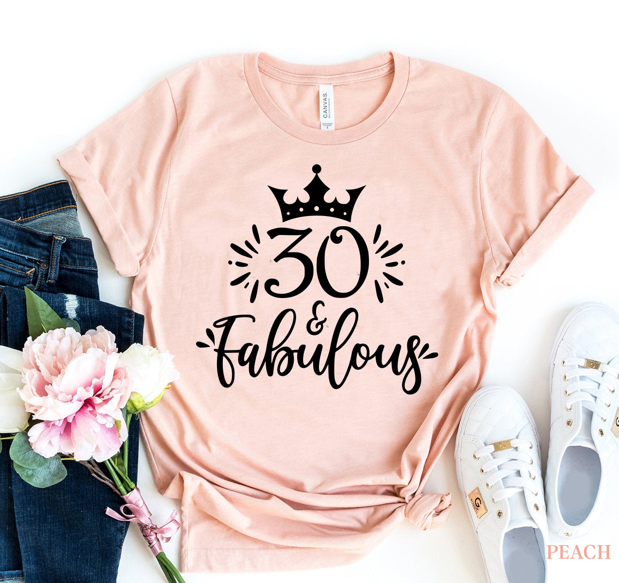 Thirty And Fabulous T-shirt | Agate