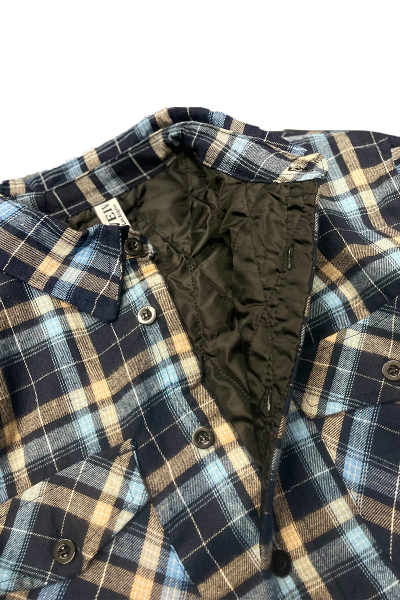 Quilted Flannel Shirt