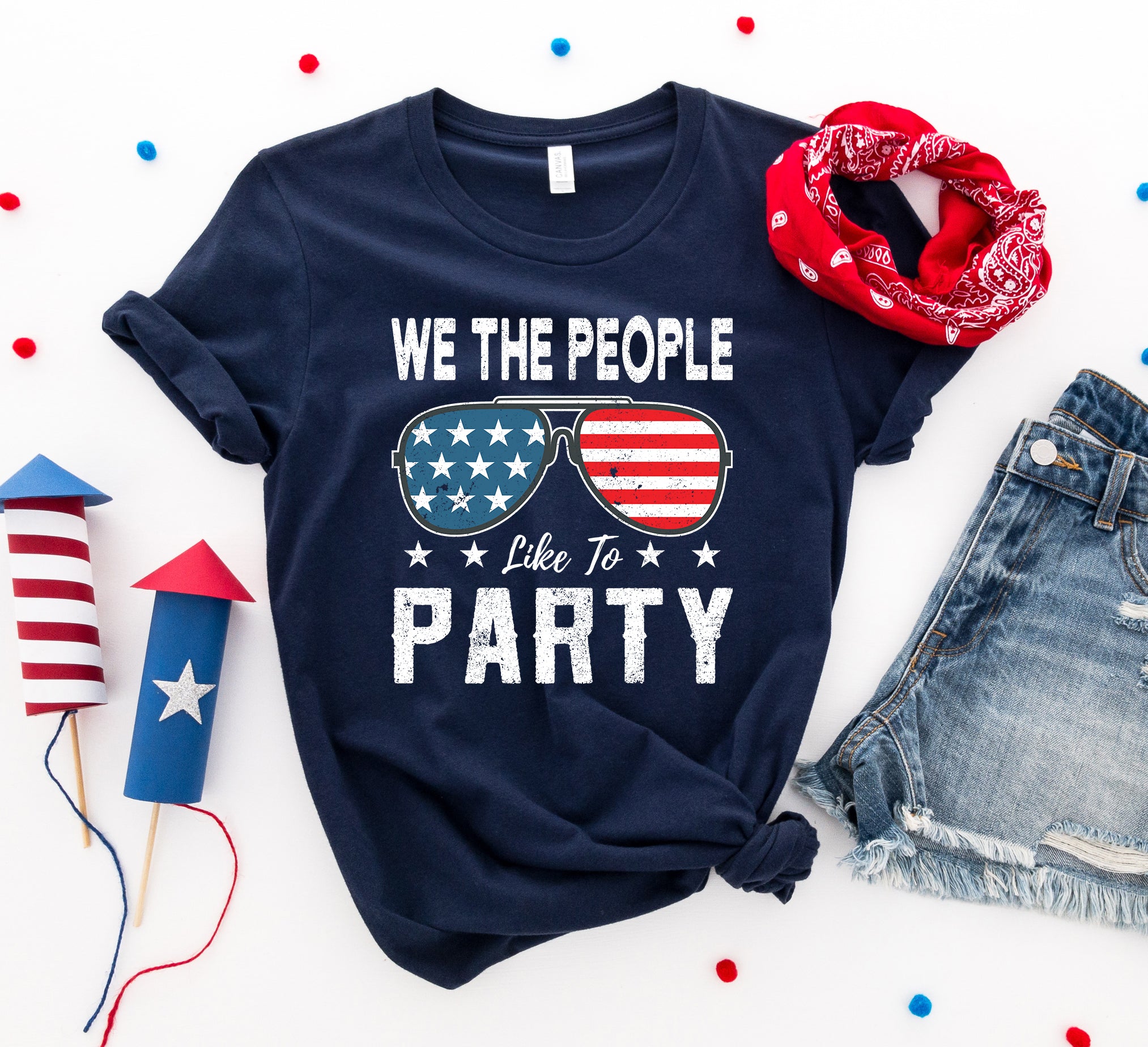 We the people like to party T-shirt | Agate