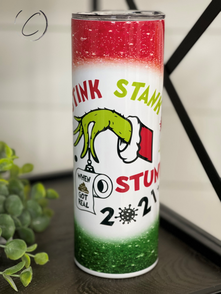 Stink Stank Stunk 2021 20oz Skinny Tumbler