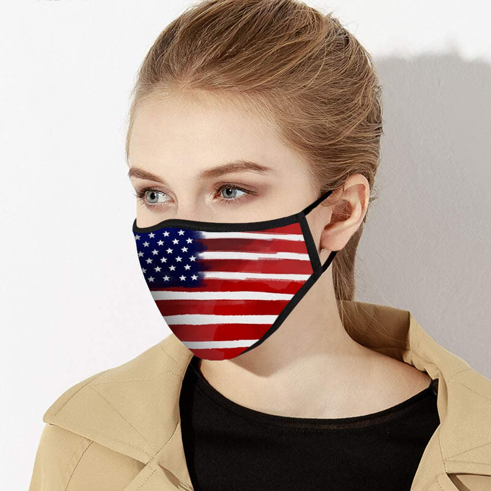 American Flag Face Mask - Made in USA | Agate