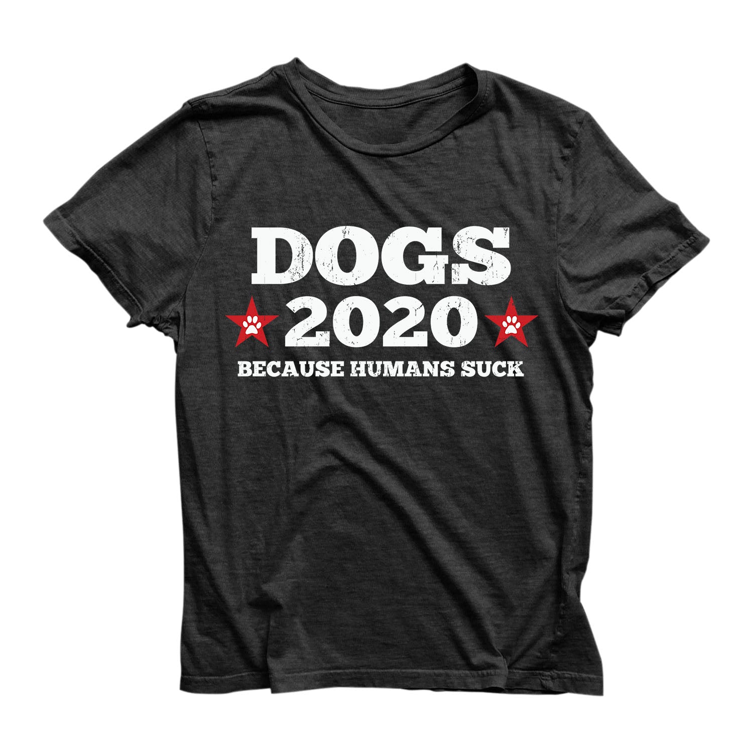 Eco Friendly Recycled Funny T-Shirt Dogs 2020