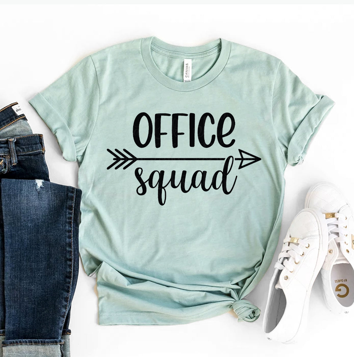 Office Squad T-shirt | Agate