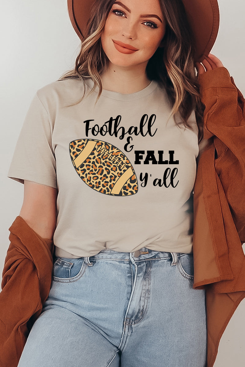 Football And Fall T-shirt