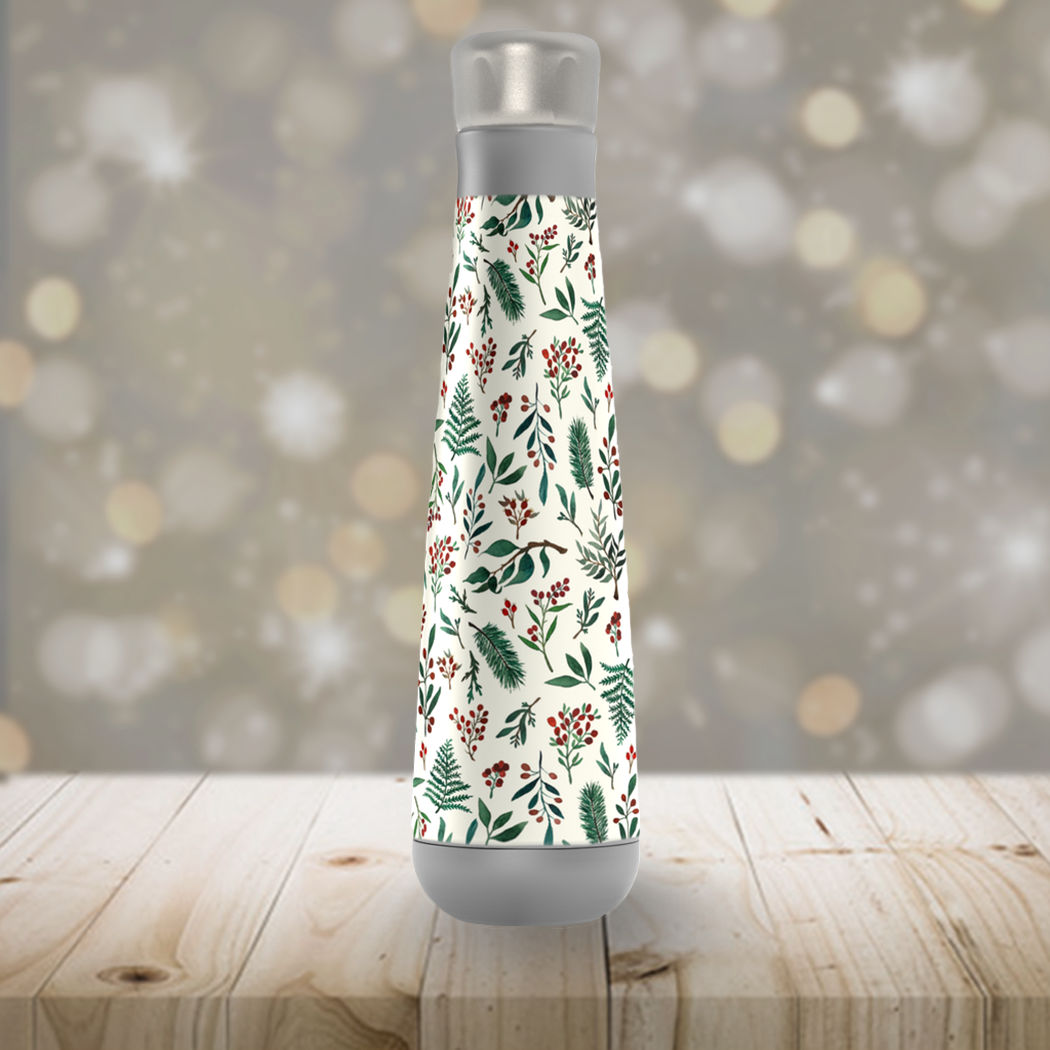 Christmas Berries Peristyle Water Bottle