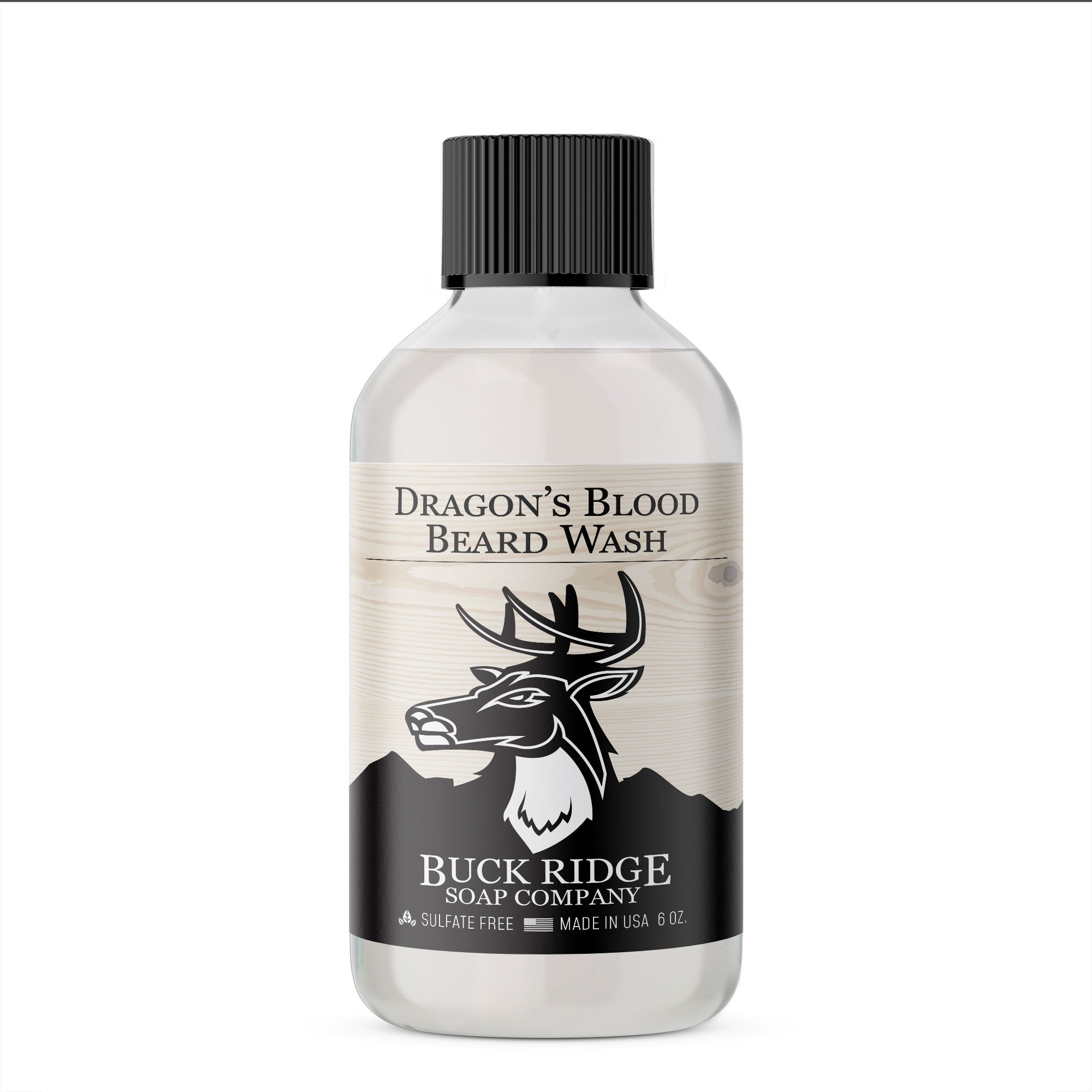 Buck Ridge Dragon's Blood Beard Wash | Black Oliver
