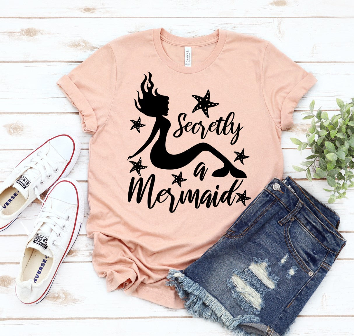 Secretly a Mermaid T-shirt | Agate