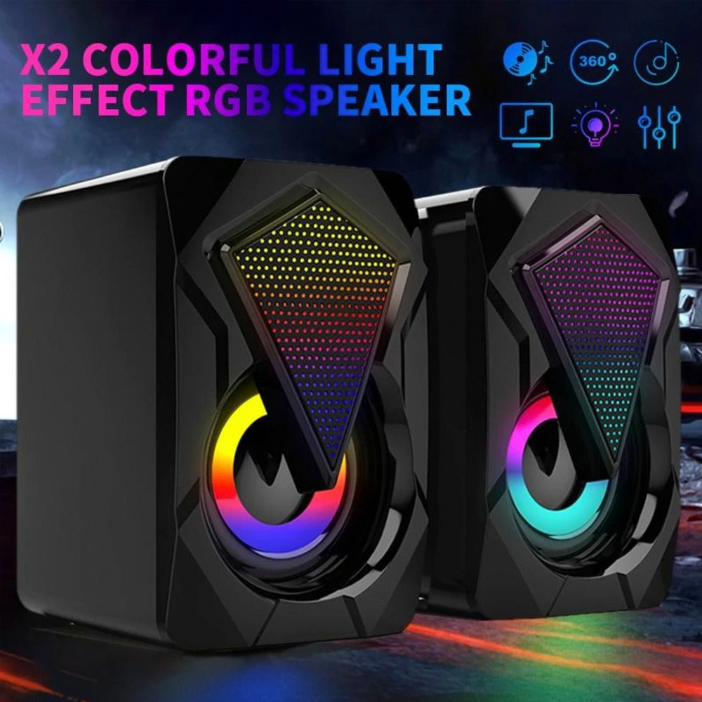 Ninja Dragon RGB Computer Gaming Speakers