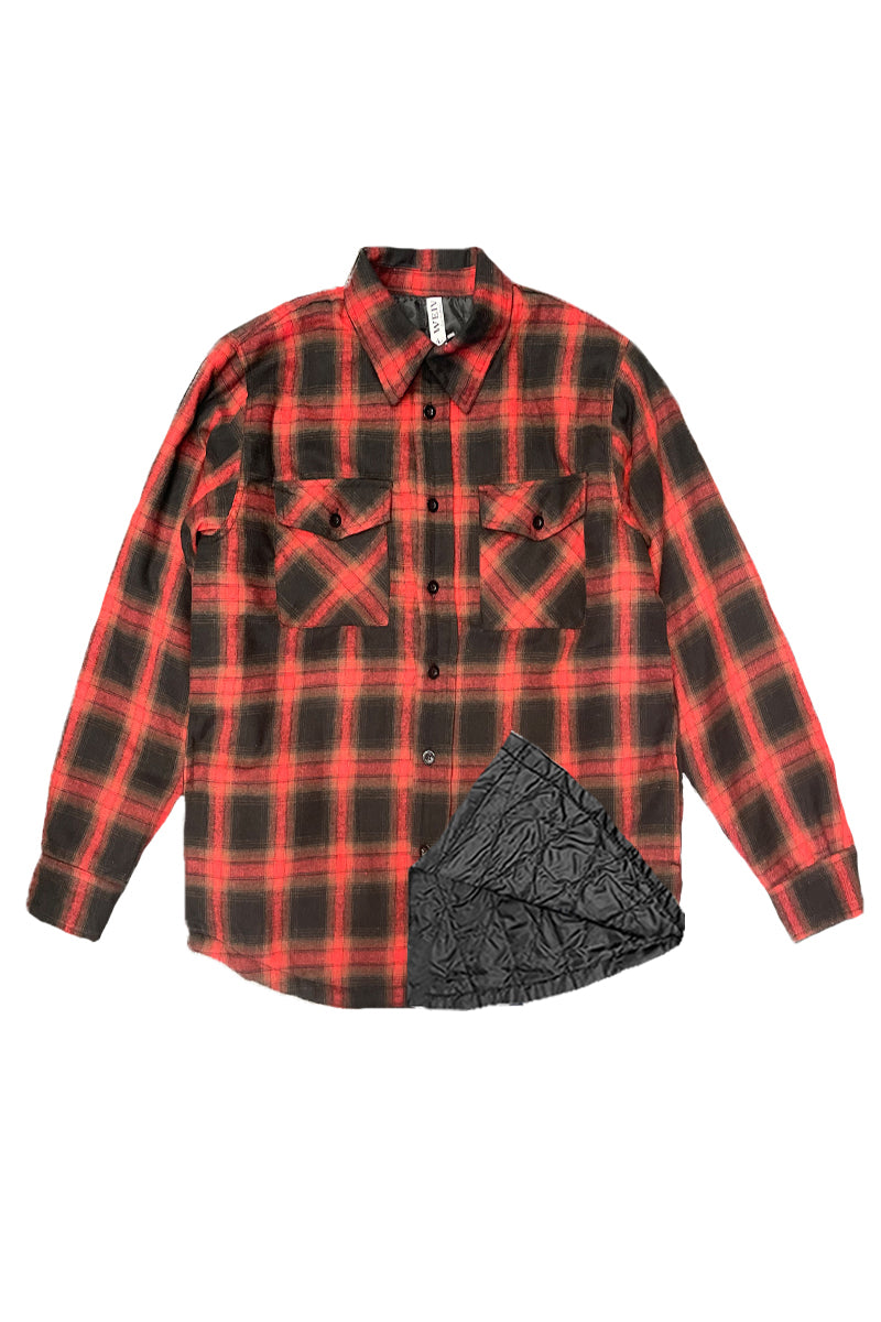 Quilted Flannel Shirt