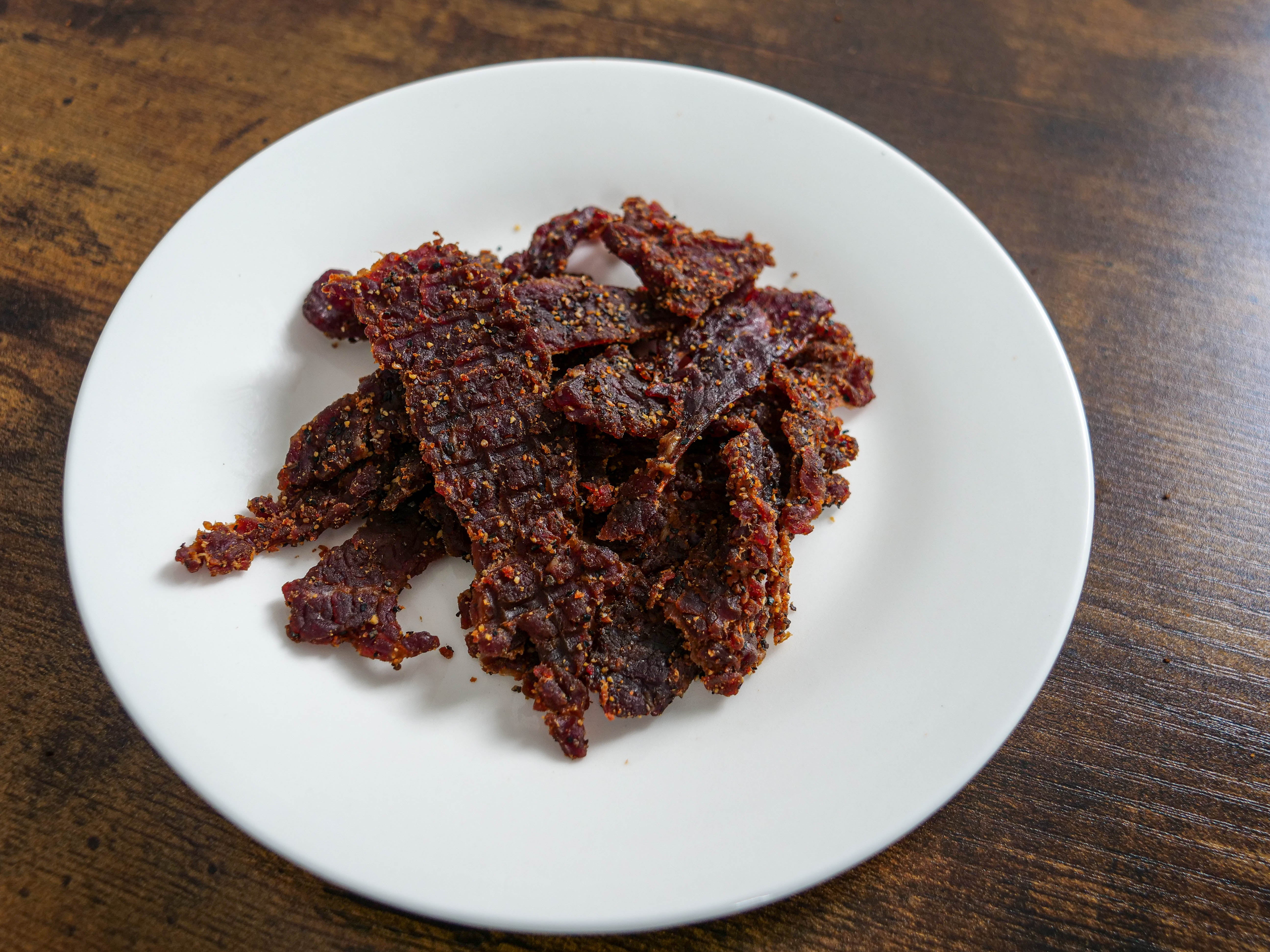 Tong Jerky Honey Pepper Teriyaki