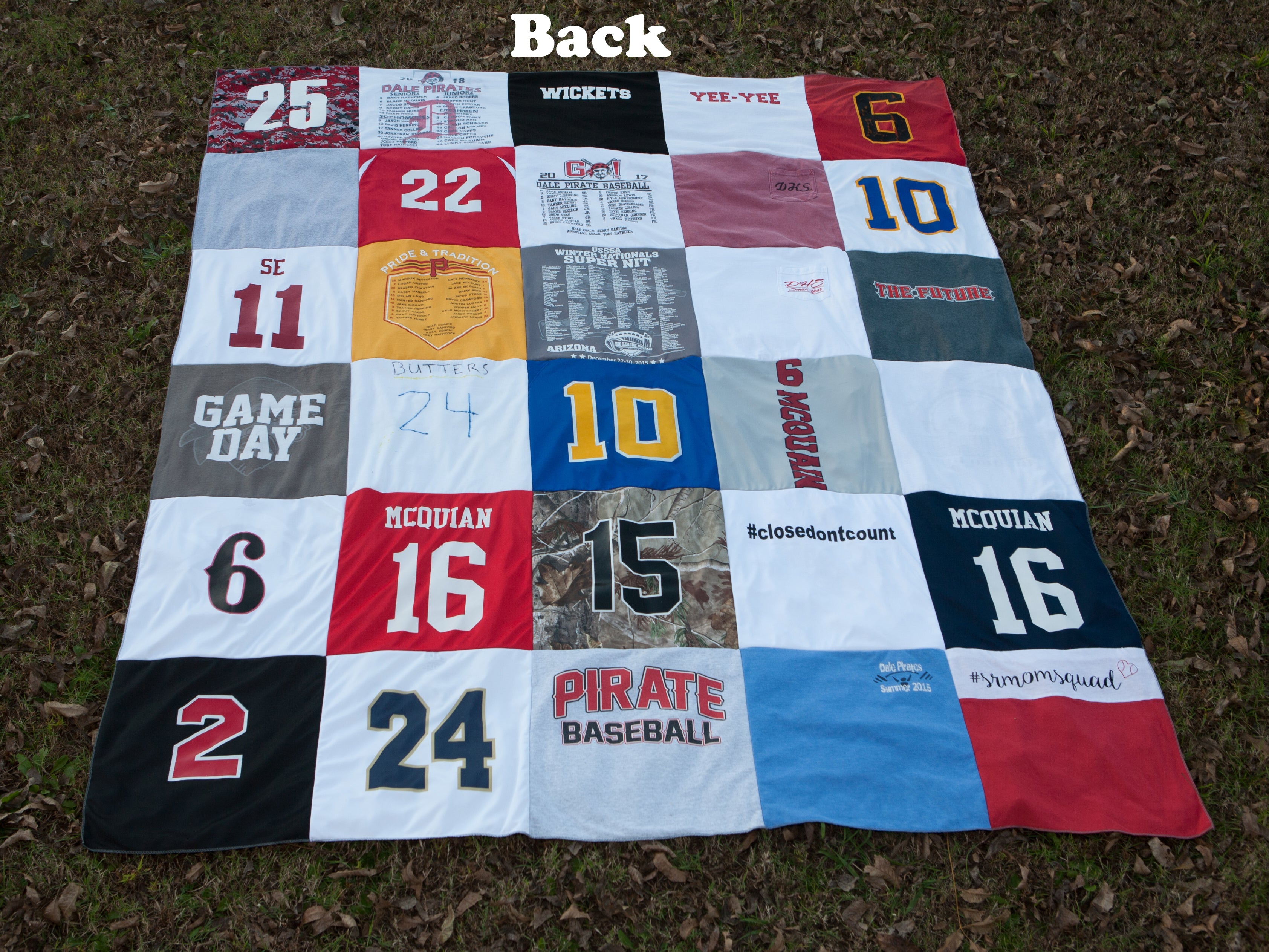 Custom T-shirt Quilt