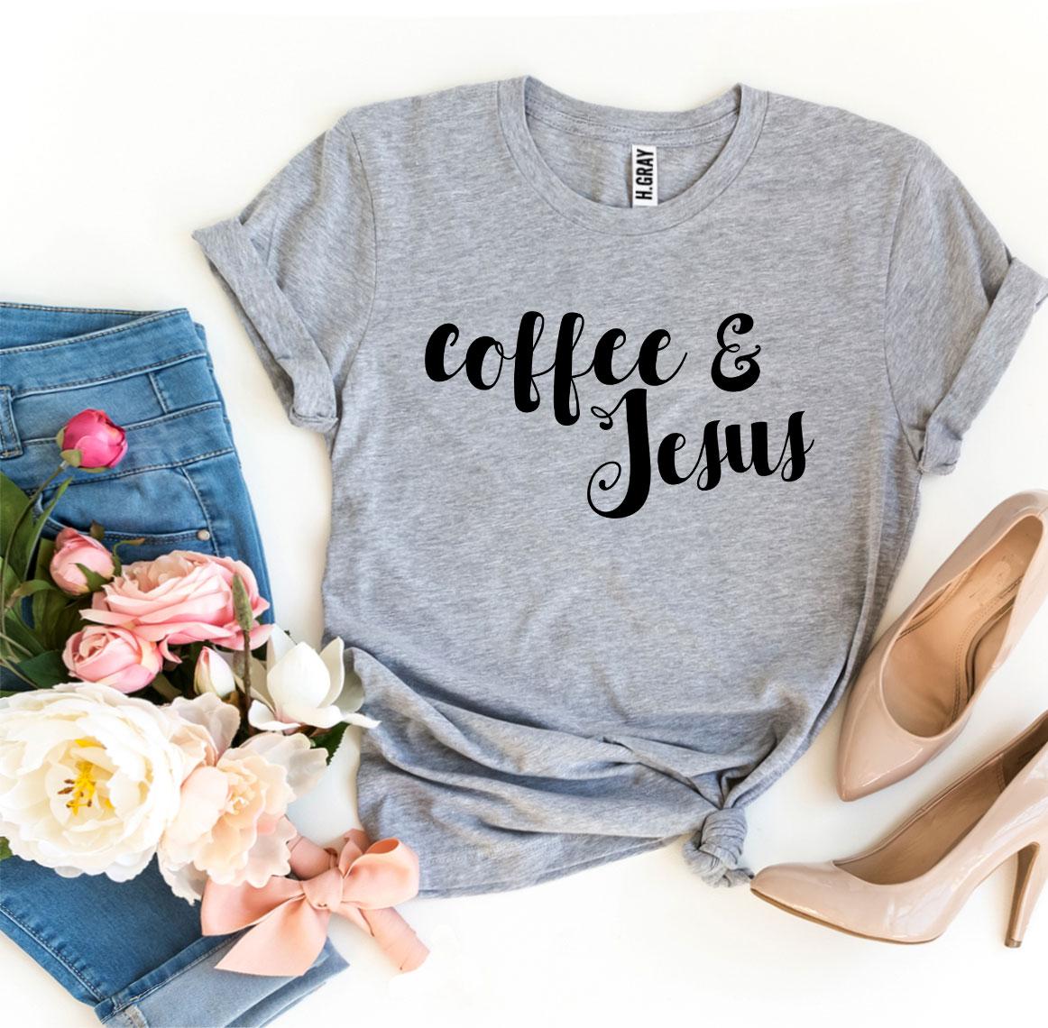 Coffee And Jesus T-shirt | Agate