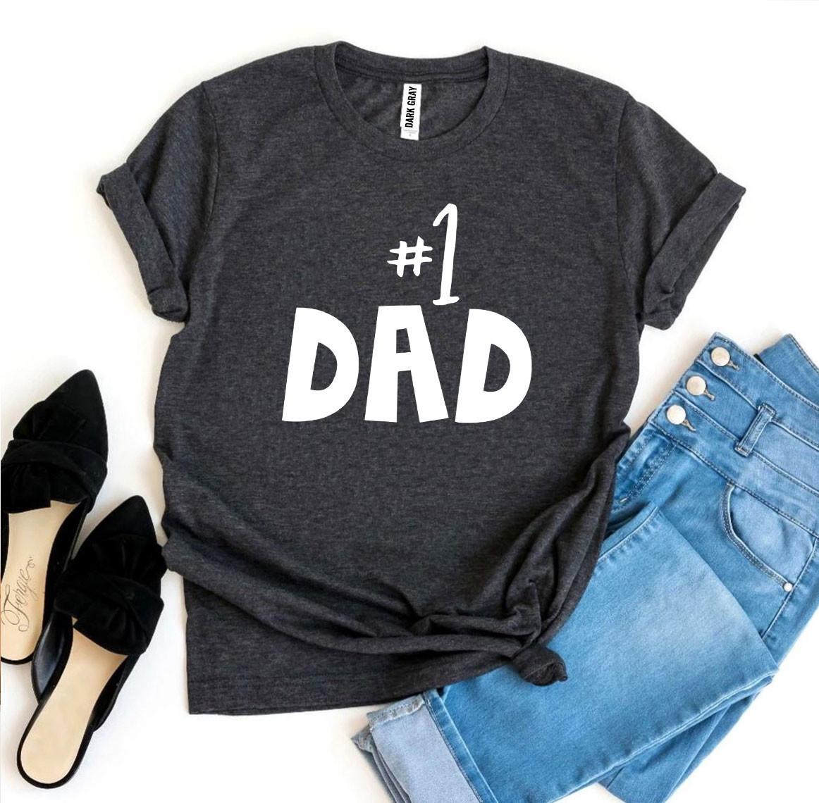 #1 Dad T-shirt | Agate