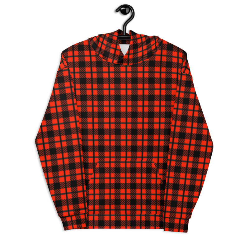 Buffalo Plaid Unisex Hoodie Christmas Hoodie