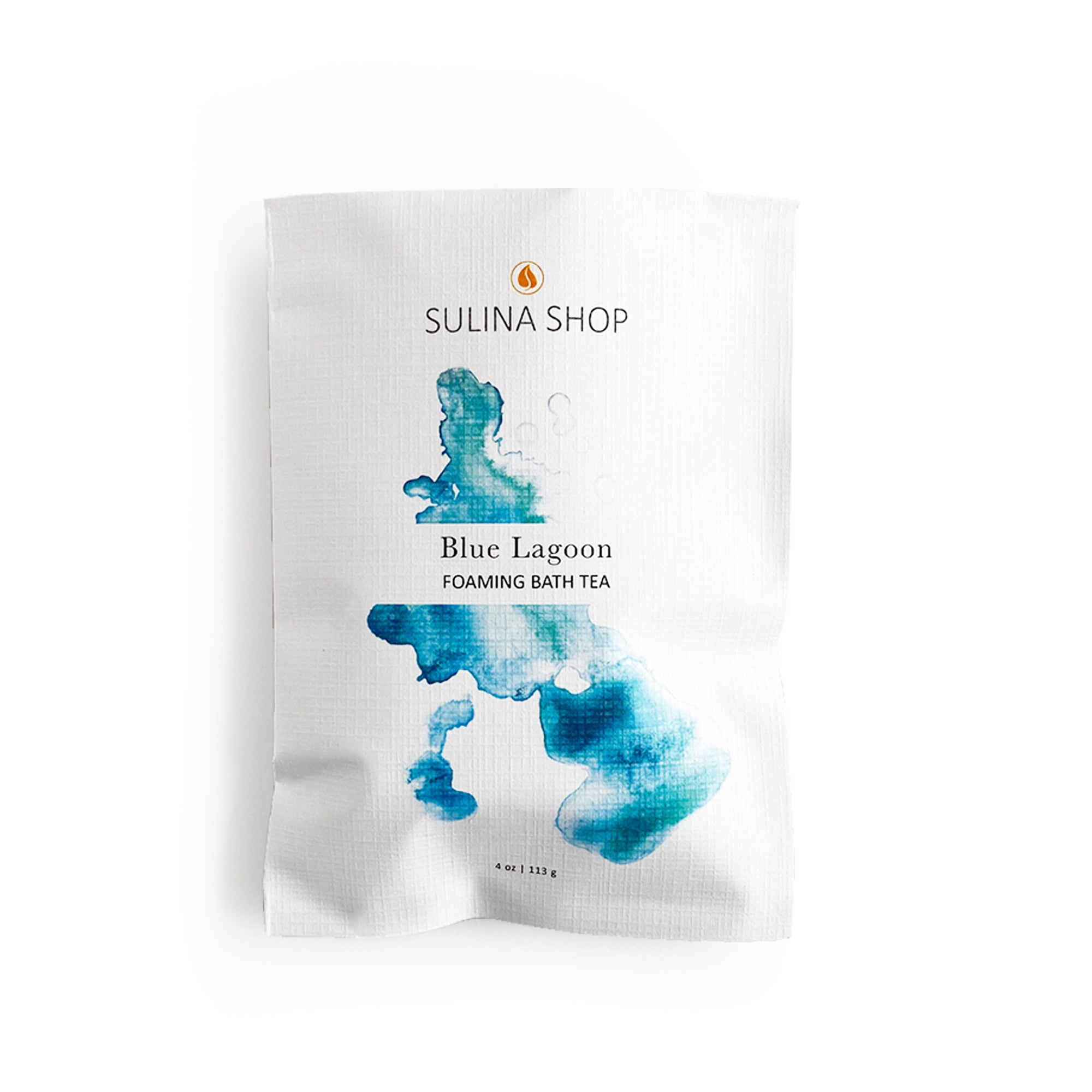 Blue Lagoon Foaming Bath Tea | Plum Apricot