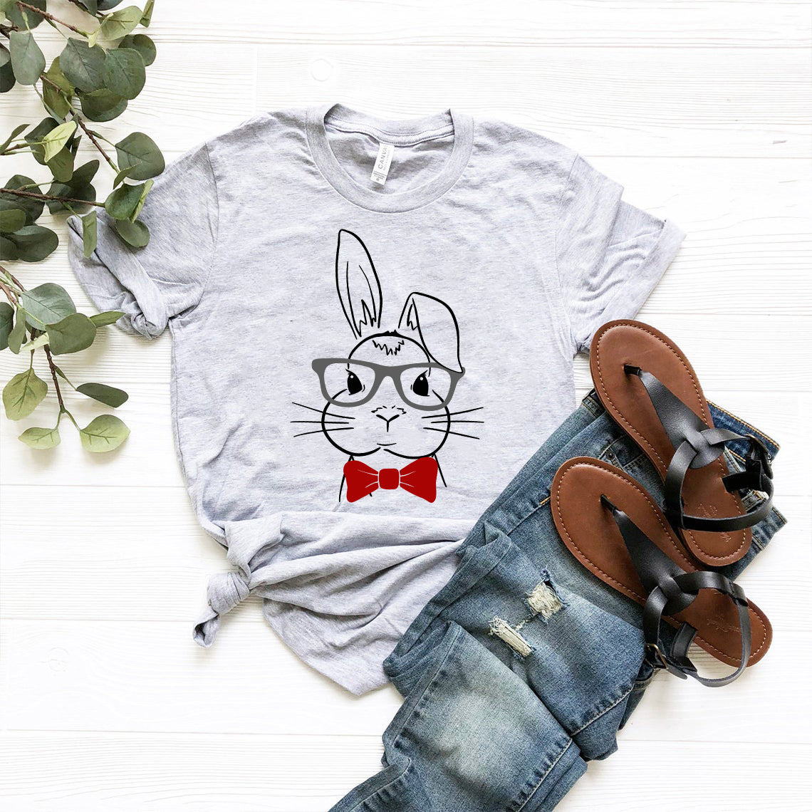 Easter Rabbit Shirt | Red Alcestis
