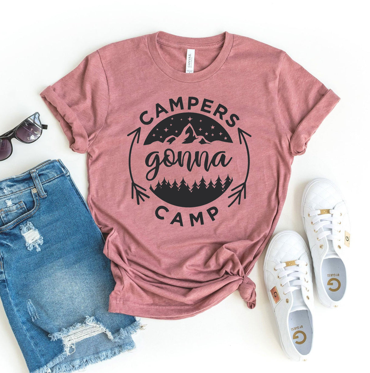 Campers Gonna Camp T-shirt | Agate