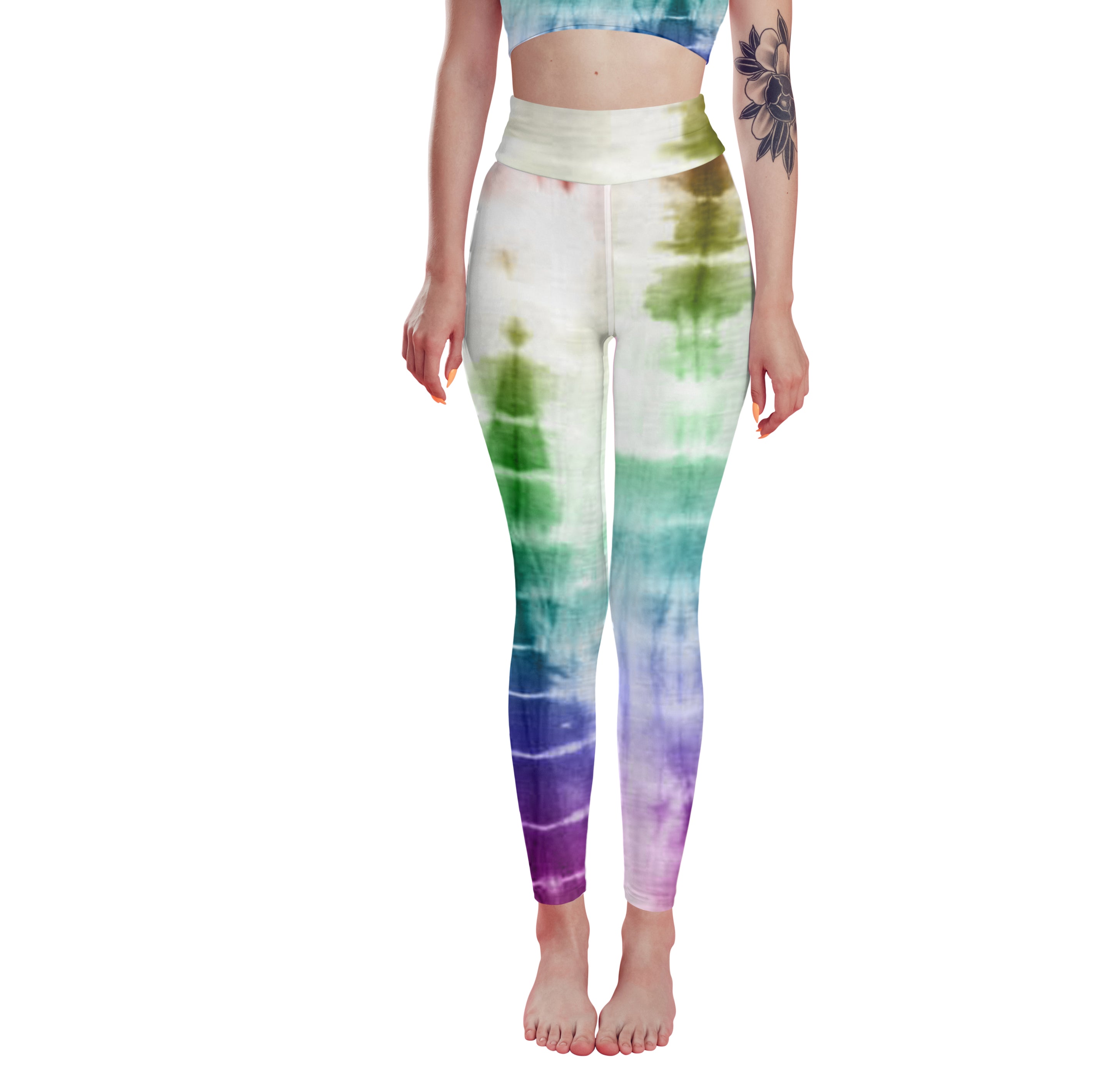 High Waist Tie Dye Leggings