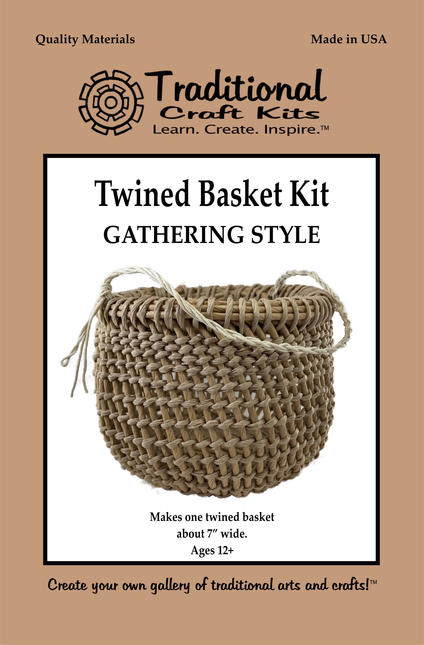 Twined Basket Kit - Gathering Style