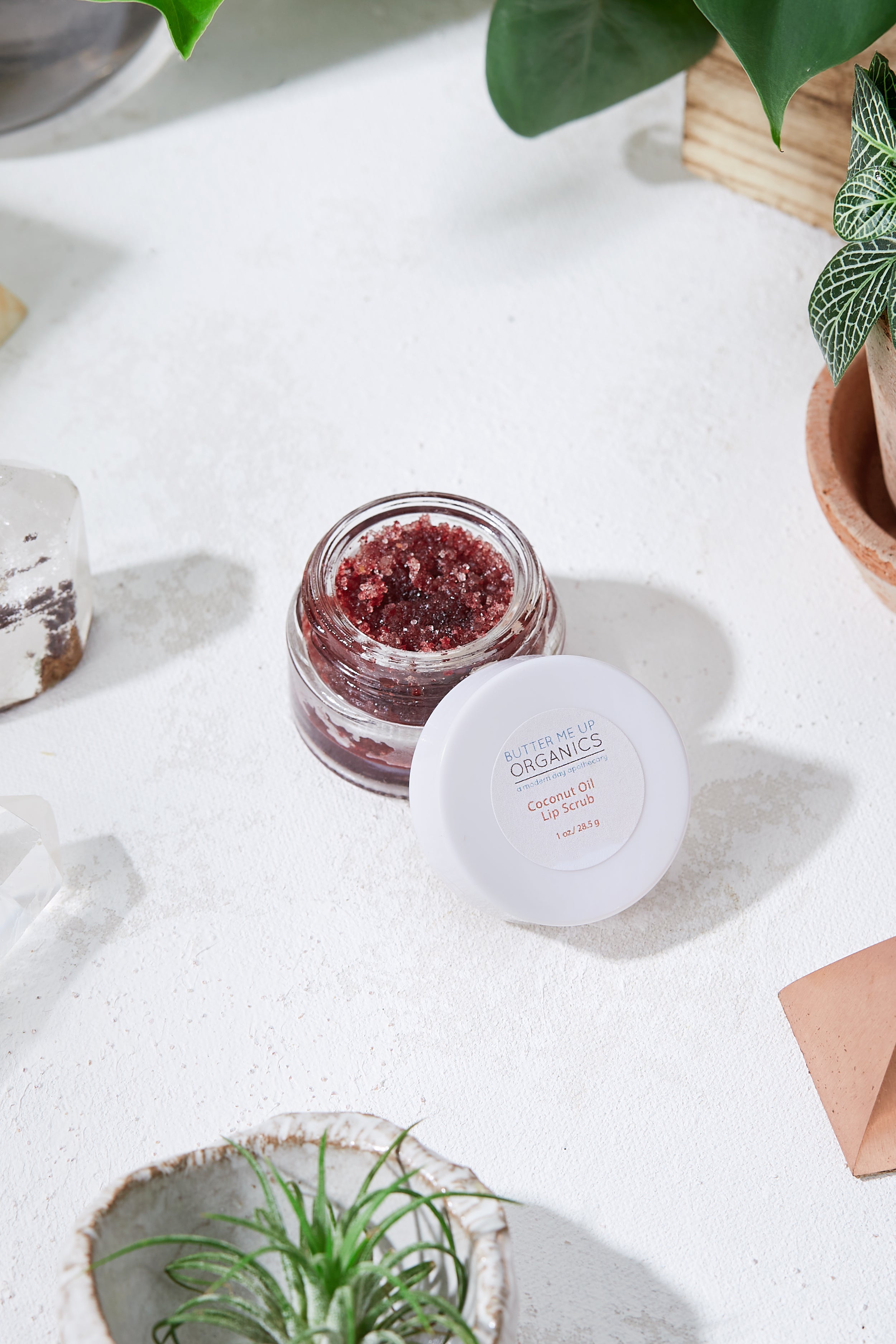 Organic Coconut Lip Scrub | White Smokey