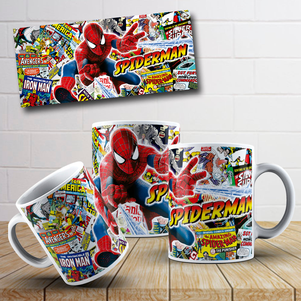 Spider Man Superhero Coffee Mug