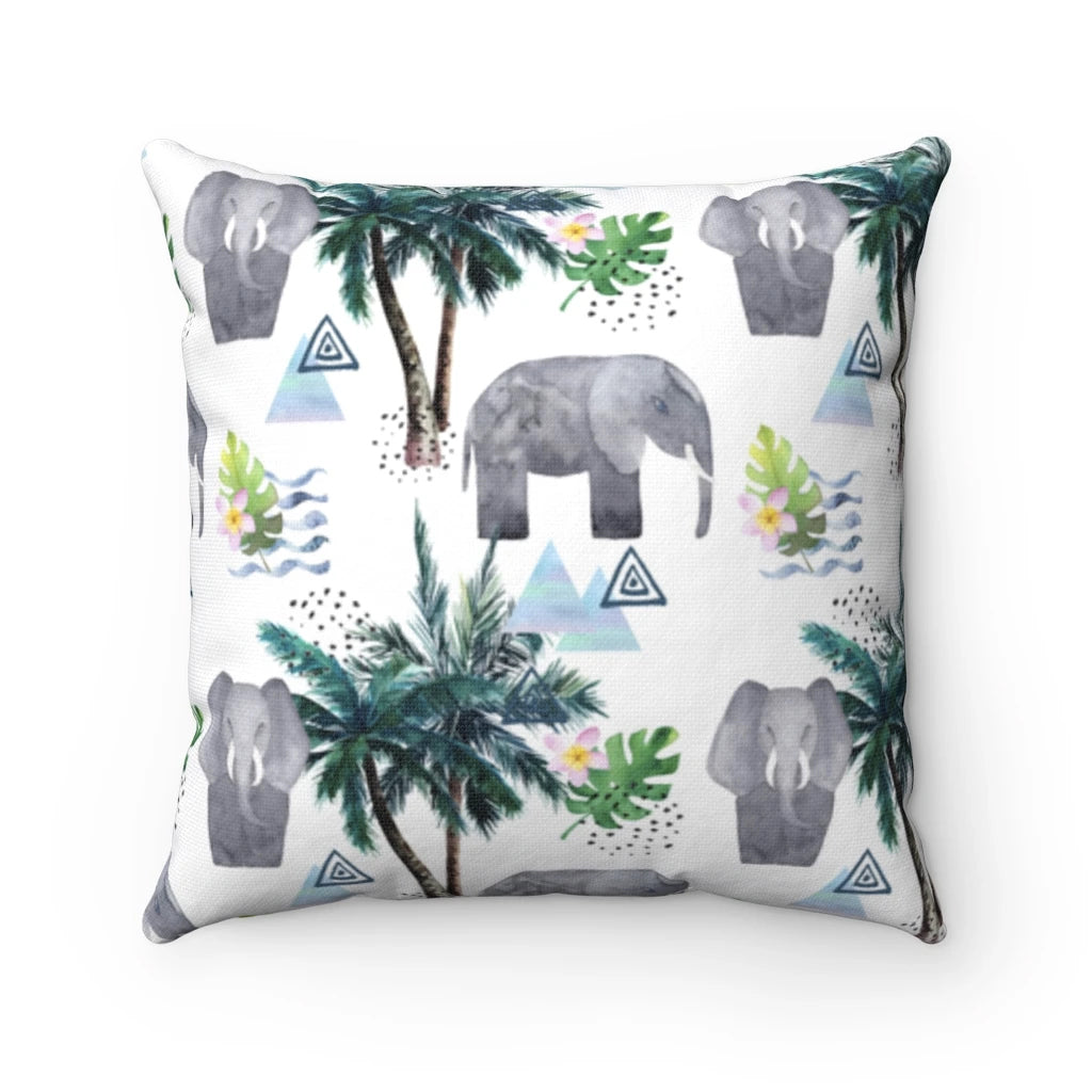 Lucky Elephant Two Color Sided Cushion Home Decoration Accents - 4