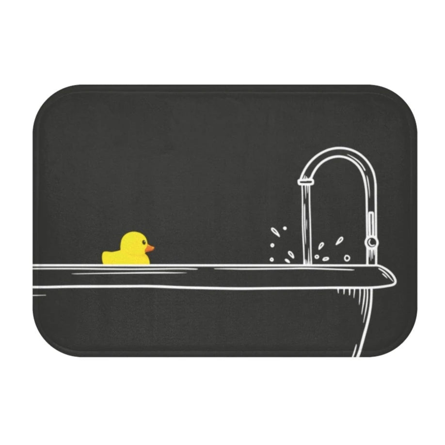 Rubber Ducky Bath Mat | Yellow Pandora