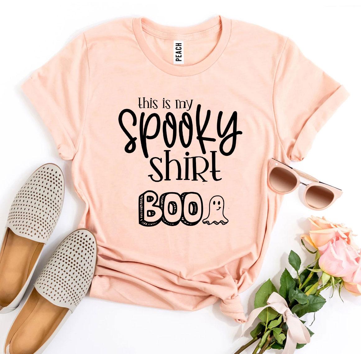 This Is My Spooky Shirt Boo T-shirt